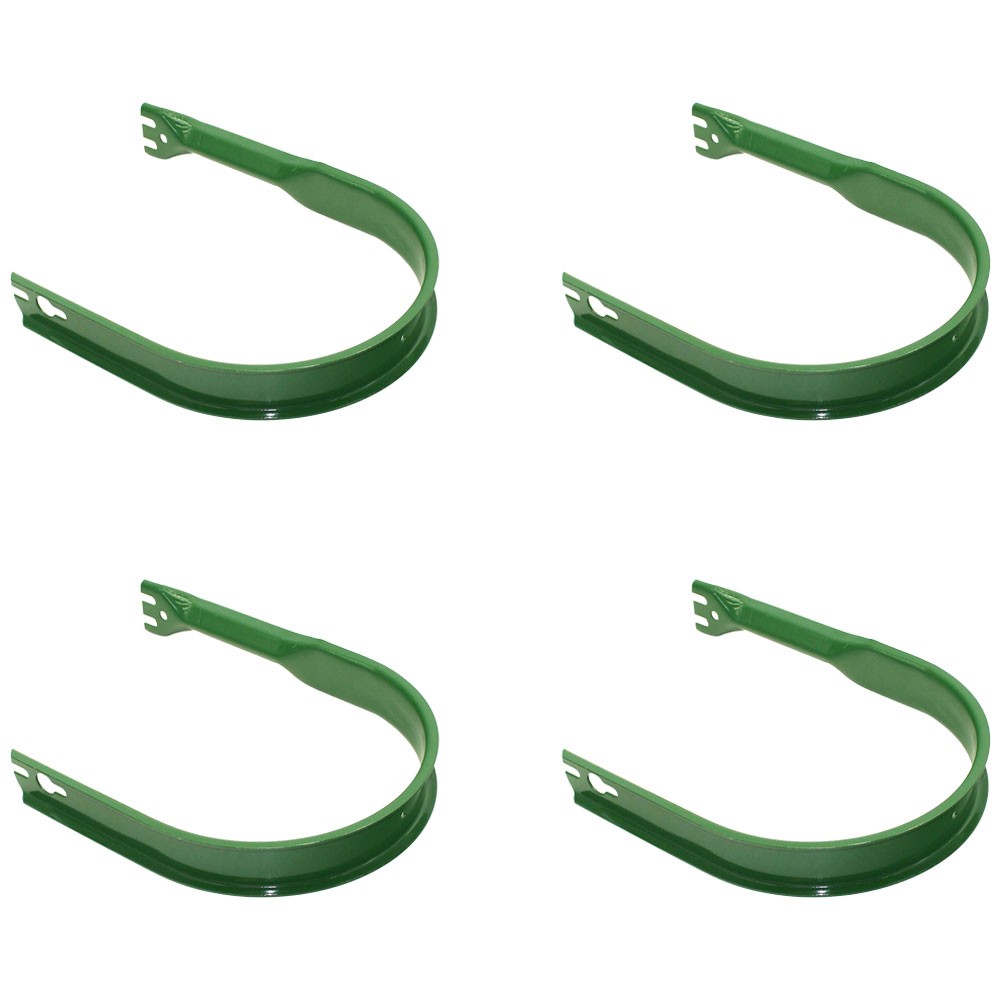 (4) Outer Mega Pickup Strippers Fits John Deere 446 447 448 449 456 457 FH311995