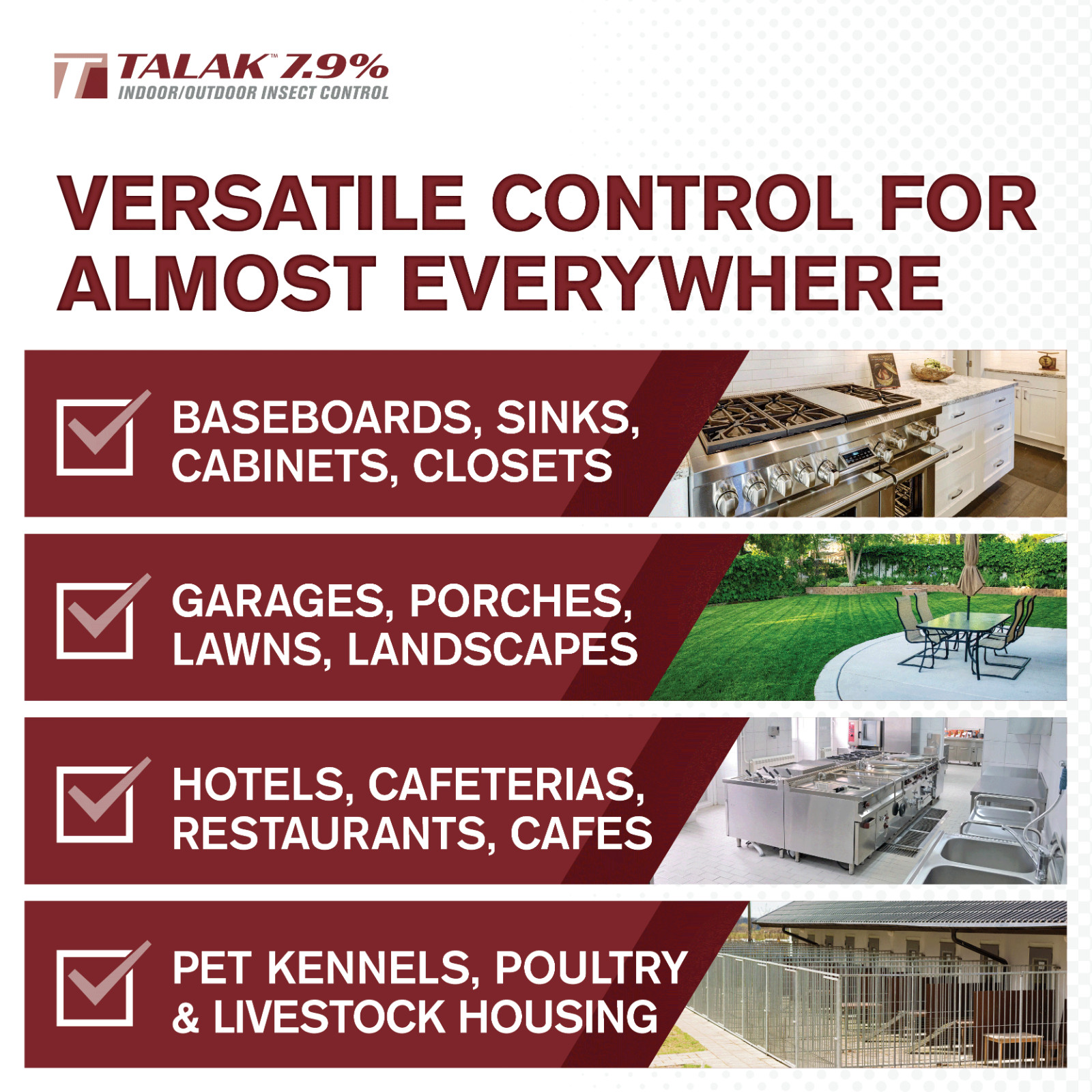 Talak 7.9% Indoor/Outdoor Insect Control – Bifenthrin Concentrate (1 QT)