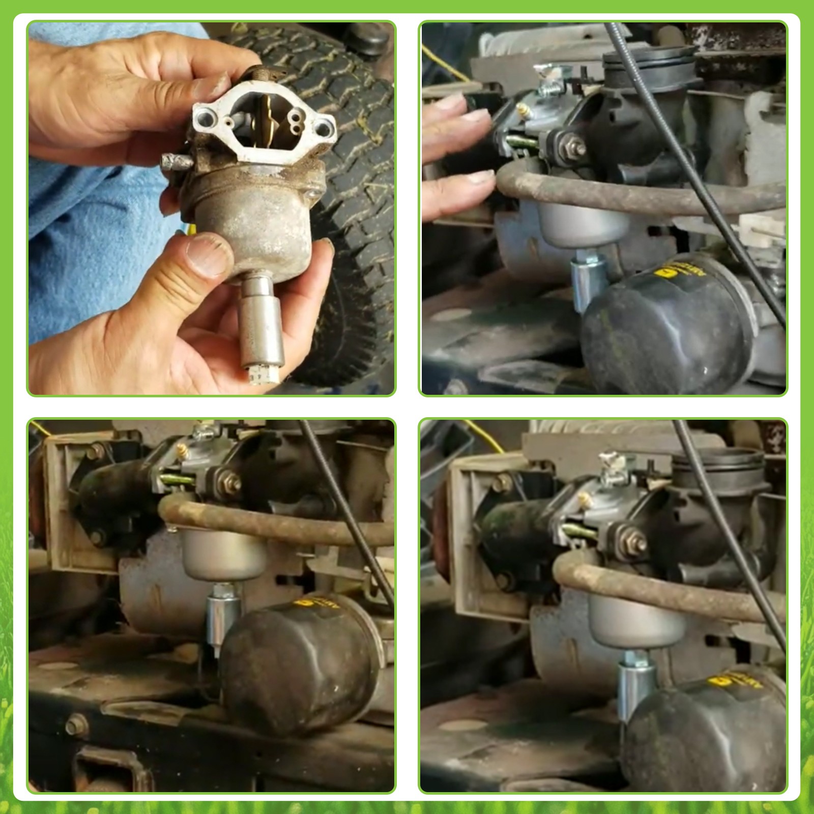 595210 Carburetor for Huskee Limited Editon 18.0 hp 46″ cut Riding Mower