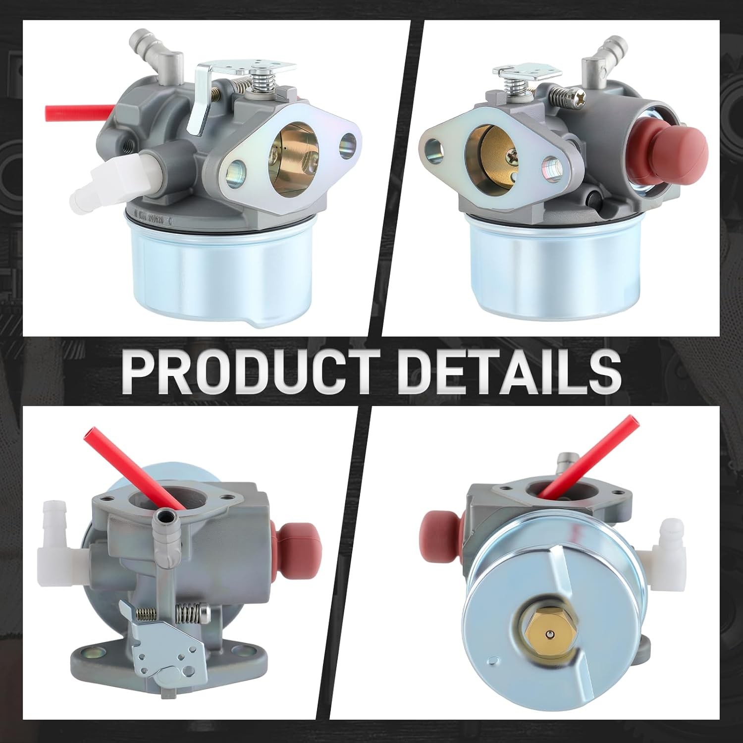 Carburetor 640350 For Toro 6.5HP GTS 22IN Recycler Lawnmower Tecumseh Carb Kit
