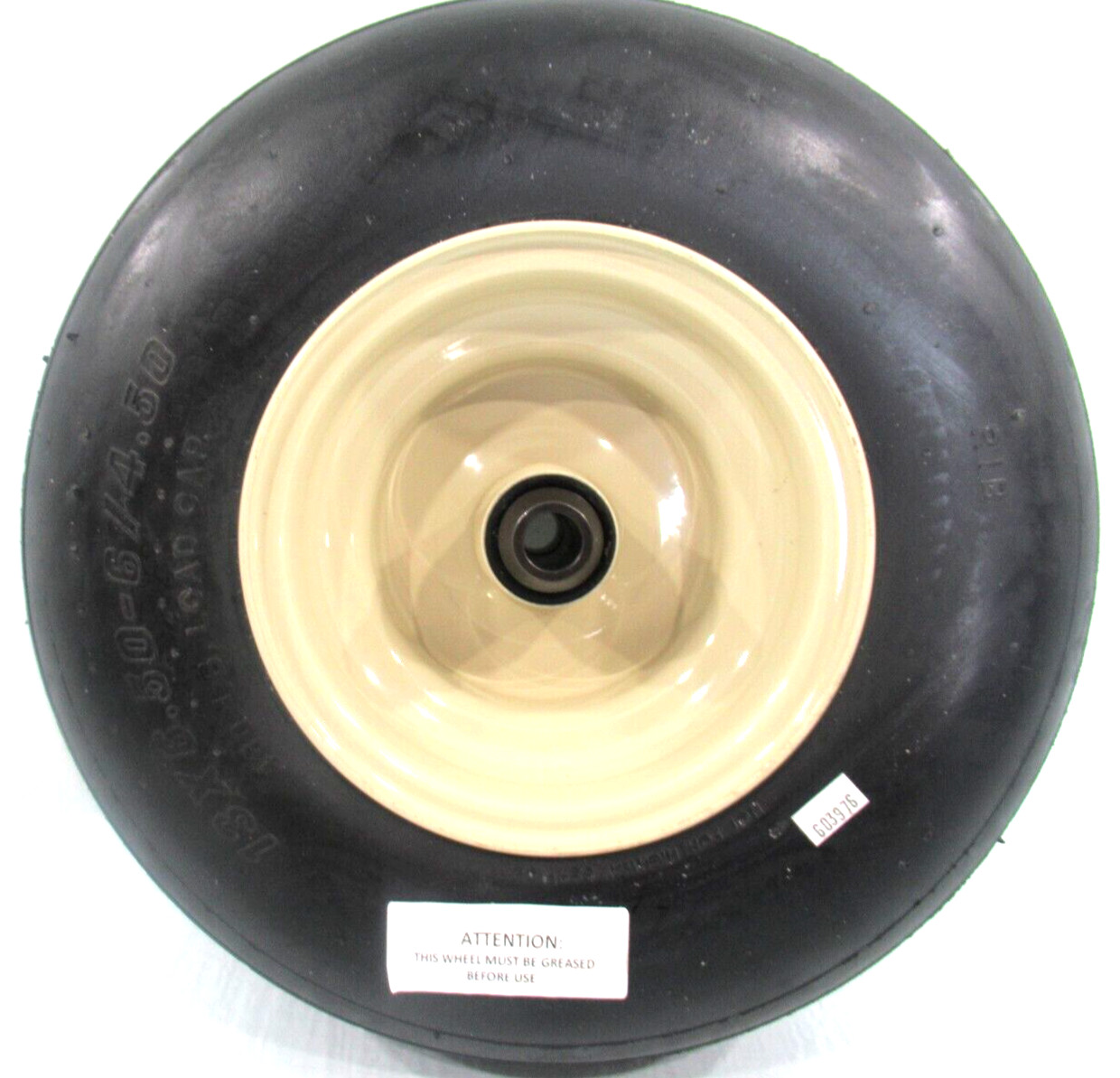 Grasshopper 13×6.50-6 Semi-pneumatic Wheel w/ Bearing Part # 603976