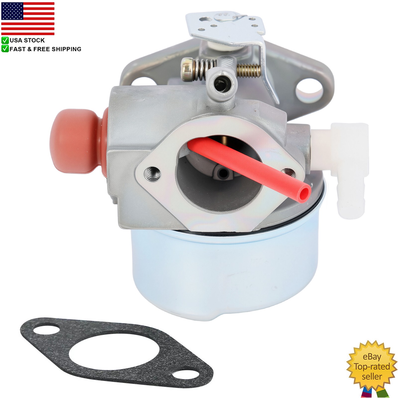 Carburetor 640350 For Toro 6.5HP GTS 22IN Recycler Lawnmower Tecumseh Carb Kit