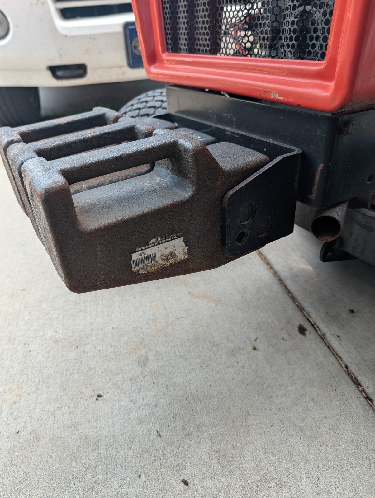 Simplicity 5049082A Front Weight Carrier(Superseded to 5049082ASM)