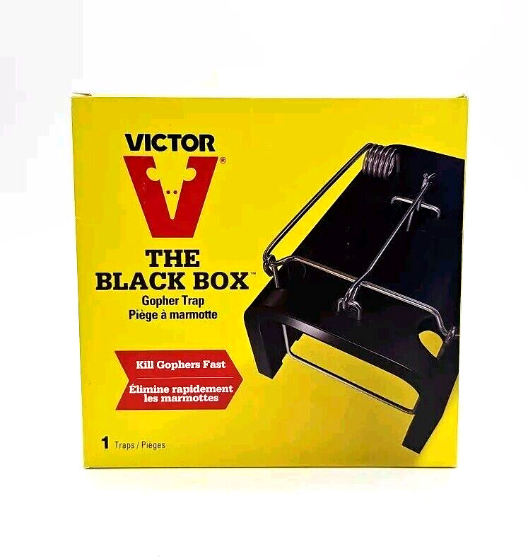 Victor Black Box Gopher Trap 0626 – Easy Set Trap