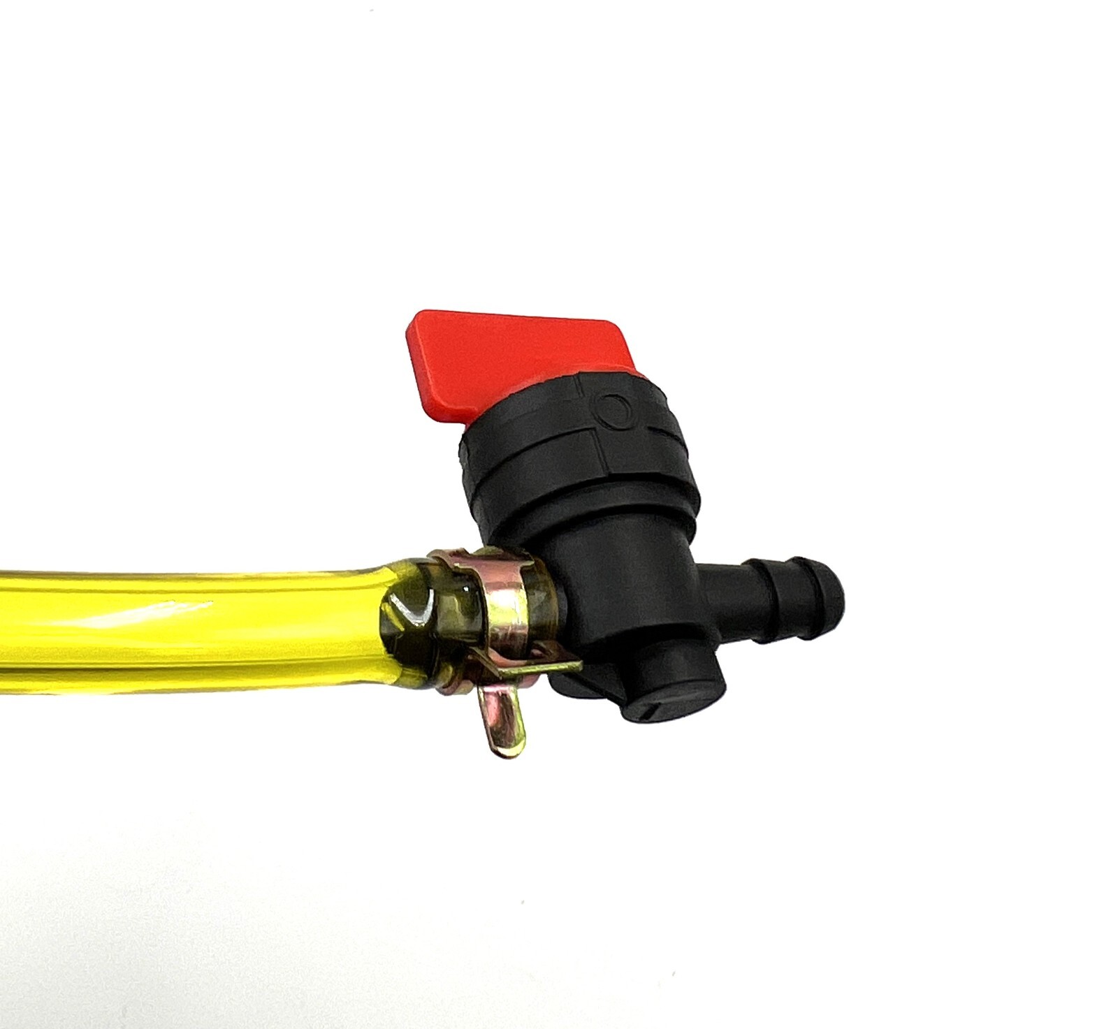 7 Feet 1/4 inch ID Fuel Line Hose Kit with 10 Clamps for Briggs Kawasaki Kohler