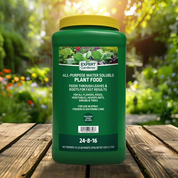 All-Purpose Water Soluble Plant Food, 24-8-16 5 Pounds