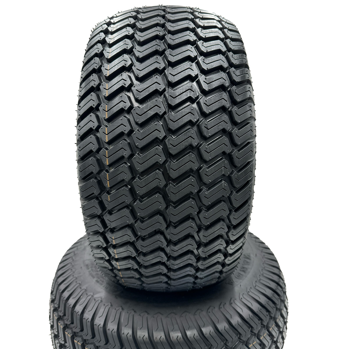 Set of 2 – Silver 20×10.00-8 Lawn Mower Tire and Rim (Compatible with Husqvarna)