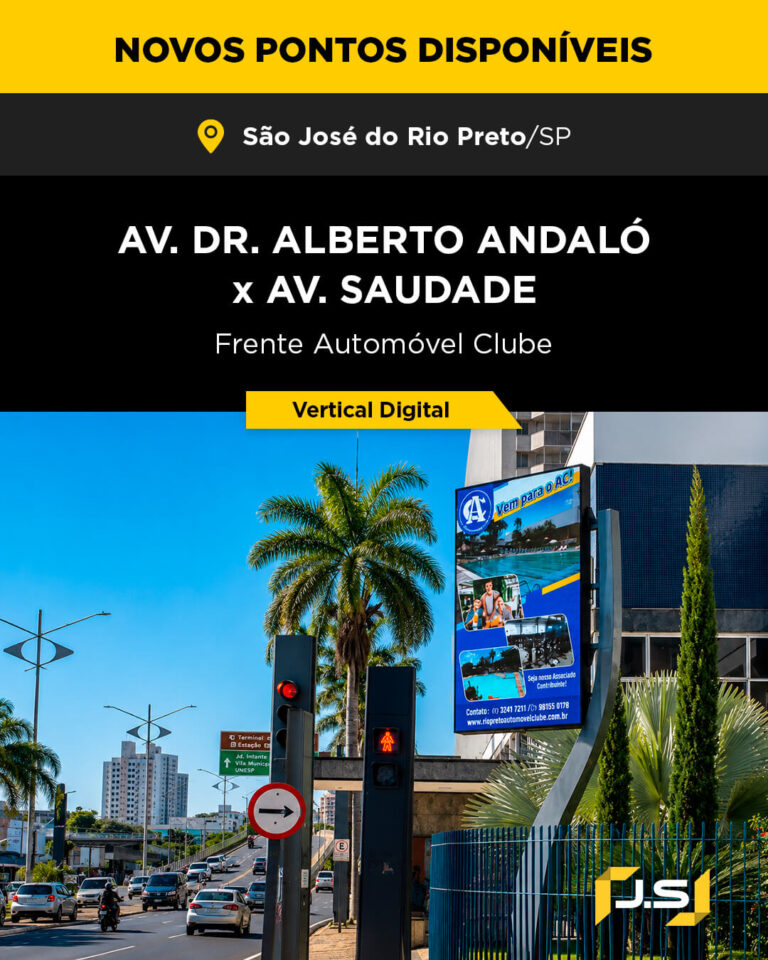 Mídia Exterior em São José do Rio Preto