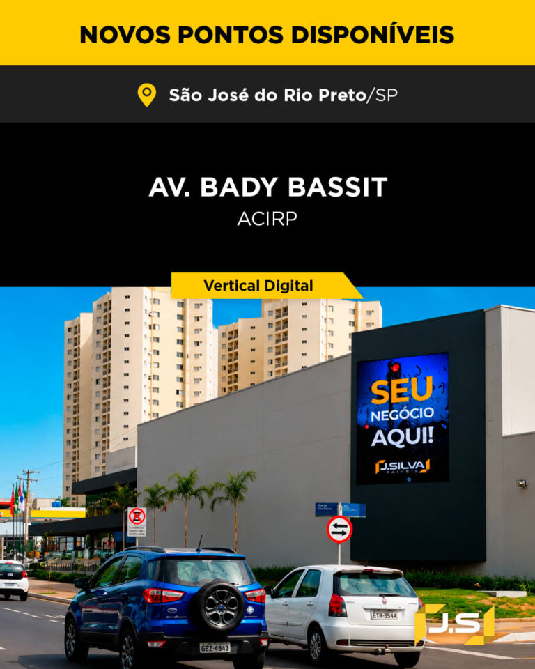 Mídia Exterior em São José do Rio Preto