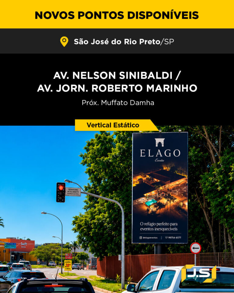 Mídia Exterior em São José do Rio Preto