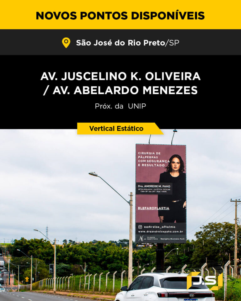 Mídia Exterior em São José do Rio Preto