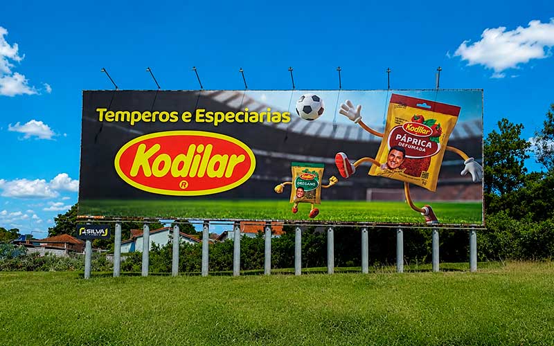 Painel rodoviário J.Silva - Kodilar Temperos e Especiarias