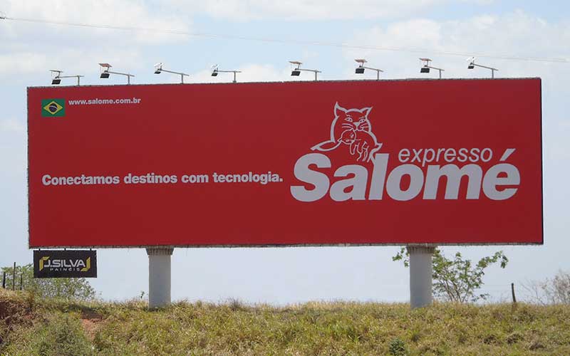 Painel rodoviário J.Silva - Expresso Salomé